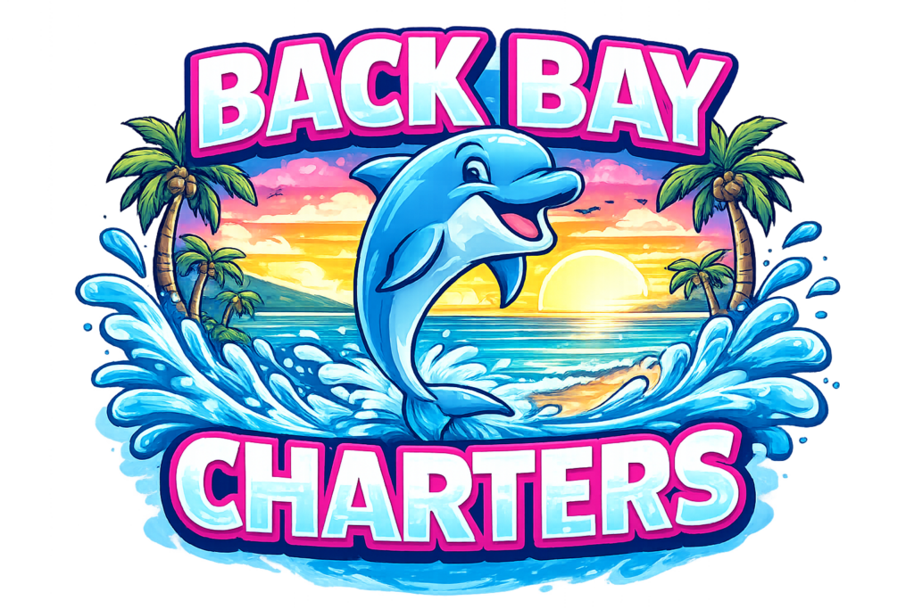 Back Bay Charters dolphin cruise Orange Beach Alabama logo