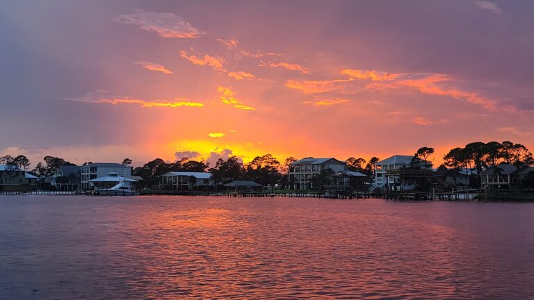 private sunset cruise orange beach dolphin evening boat tour