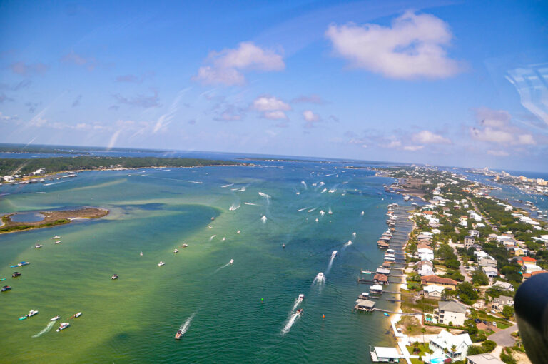 orange beach in march
