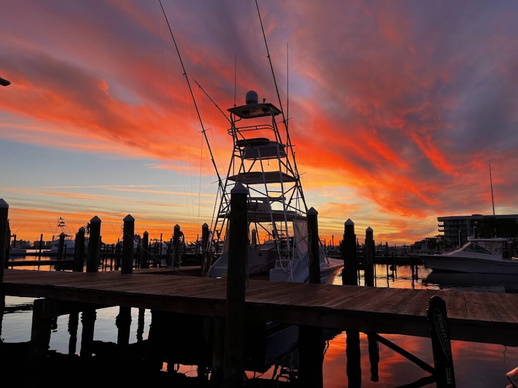 Orange Beach sunset in november